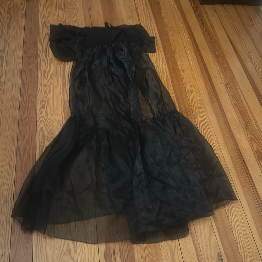 New without tags, free people someone say bows bodysuit tulle dress size xsmall - Picture 5 of 5